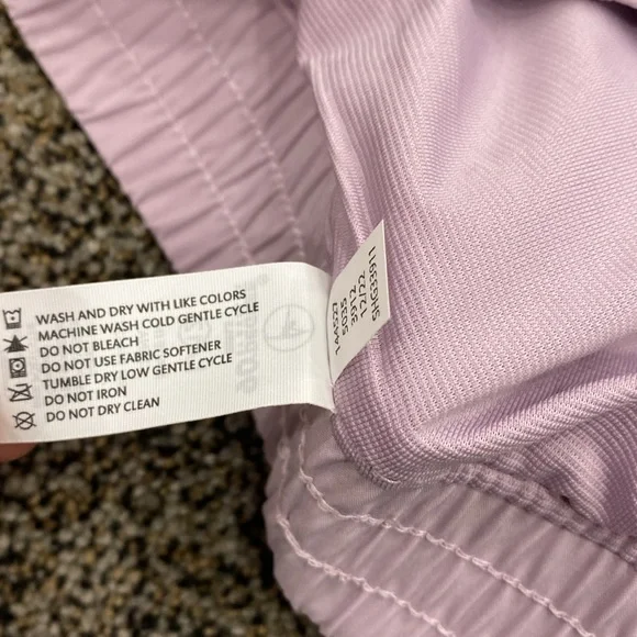 90 DEGREES By Reflex NWT 12 Girl’s Lavender Lined Sporty Athletic 2” Shorts - Picture 11 of 15